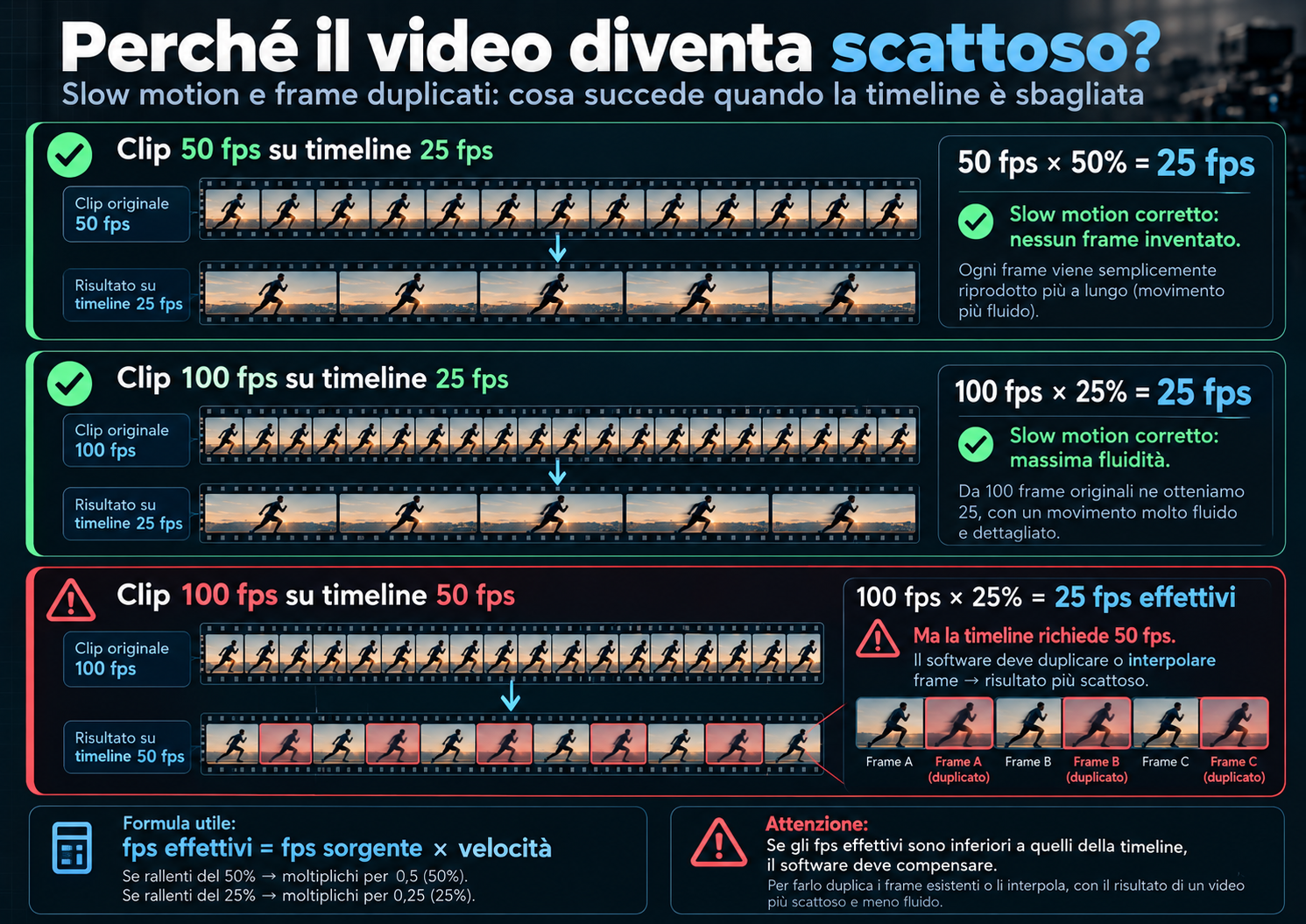 Frame Rate timeline
